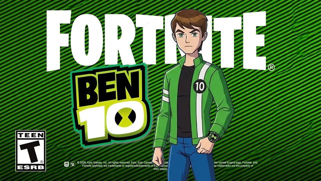 No momento, você está visualizando Ben 10 Suprema chega ao Fortnite