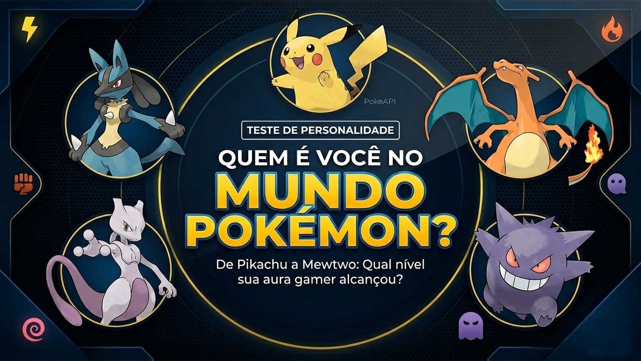 Leia mais sobre o artigo Quem é você no mundo Pokémon? Faça o Teste!